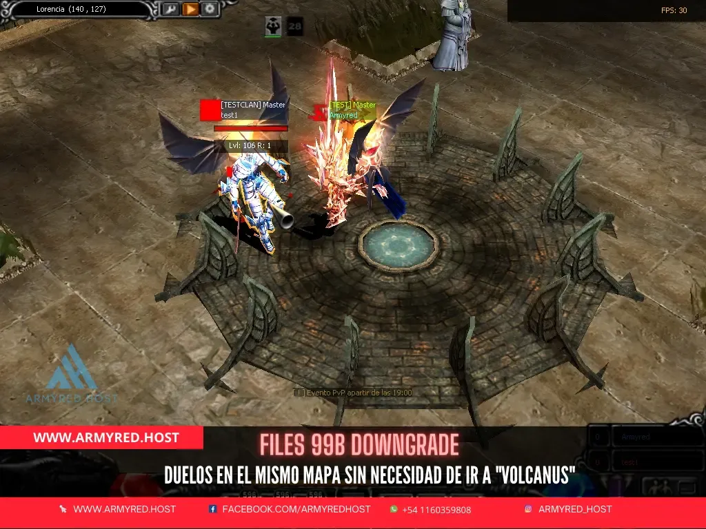Files 99B Downgrade: duelos no mesmo mapa, sem precisar ir a Vulcanus