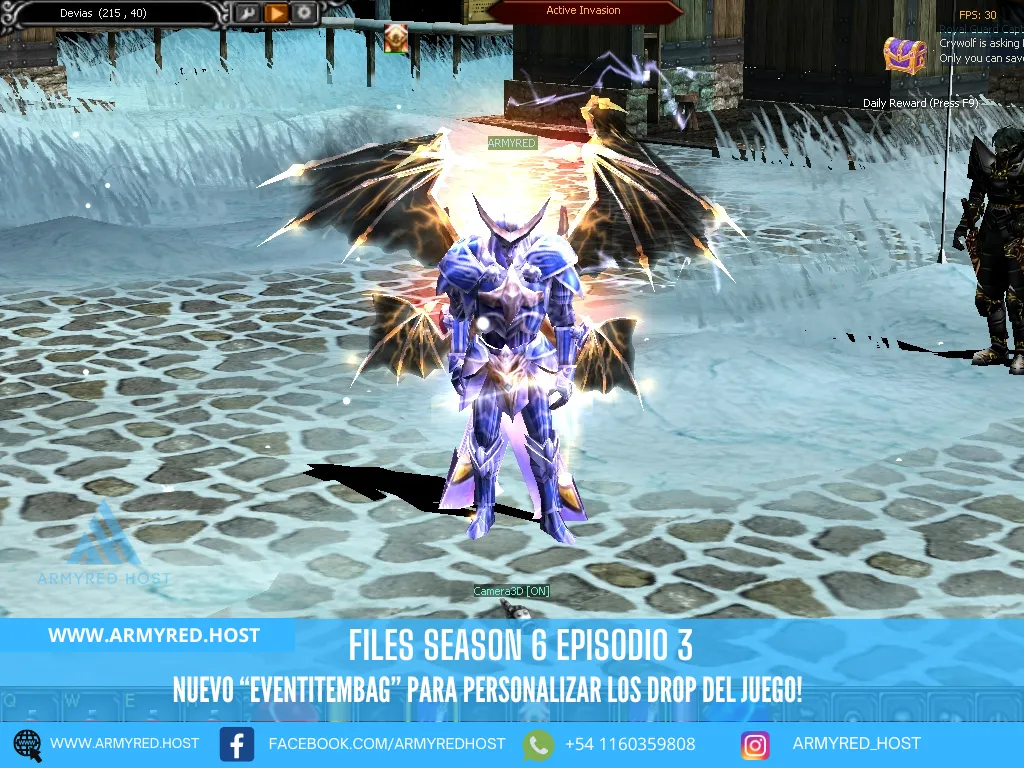 Season 6 Episode 3 files: new "EventItemBag" to customize the game’s drops